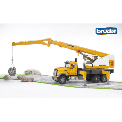 Artikelbild 3 für bruder MACK Granite Liebherr Kran-LKW Spielzeugauto, Artikelnummer 362743