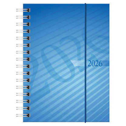 Artikelbild 2 für rido idé Taschenkalender mit Spirale 2026 blau, 1 St., Artikelnummer 594777