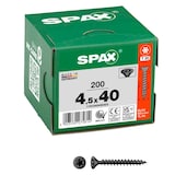 Artikelbild 1 für SPAX® Universalschrauben T20 Senkkopf BLAX 1191040450403 4,5 mm x 40 mm, 200 St., Artikelnummer 398653