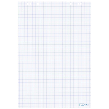 Artikelbild 2 für herlitz Flipchart-Papier kariert 65,0 x 98,0 cm, 20 Blatt, 5 Blöcke, Artikelnummer 574067