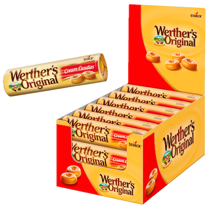 Artikelbild für Werther’s® Original Stick Pack Bonbons 24x 50,0 g, Artikelnummer 663009