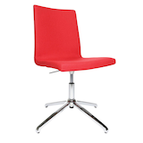 Artikelbild 1 für Topstar Besucherstuhl Cube EA290 L51 rot Stoff, 1 St., Artikelnummer 371344