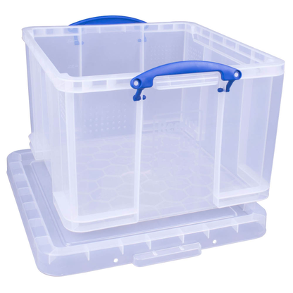 Artikelbild 2 für Really Useful Box Aufbewahrungsbox 42,0 l transparent 52,0 x 44,0 x 31,0 cm, 1 St., Artikelnummer 327496