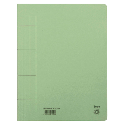 Artikelbild für bene Schnellhefter Karton grün DIN A4, 25 St., Artikelnummer 600551