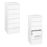 Artikelbild 1 für CP Acurado Karteischrank verkehrsweiß 6 Schubladen 55,3 x 59,0 x 135,7 cm, 1 St., Artikelnummer 382598