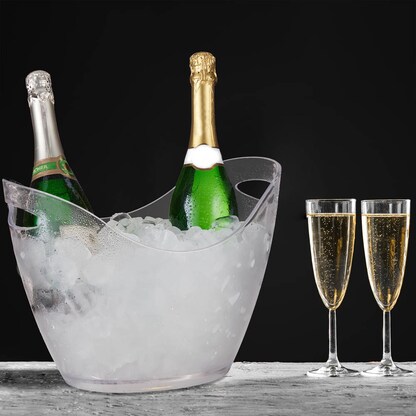 Artikelbild 6 für relaxdays Flaschenkühler transparent, Artikelnummer 400881