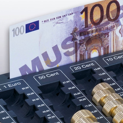 Artikelbild 2 für DURABLE Zählbrett EUROBOARD L grau Kunststoff-Gehäuse, 1 St., Artikelnummer 726767