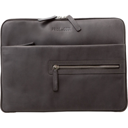 Artikelbild 2 für PRIDE & SOUL Konferenzmappe TERRA Leder DIN A4 grau, Artikelnummer 147237