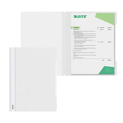 Artikelbild 7 für LEITZ Schnellhefter 4191 Kunststoff weiß DIN A4, 1 St., Artikelnummer 257897