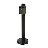 Artikelbild 1 für TKG Rondo senior Standaschenbecher graphit abschließbar, 1 St., Artikelnummer 407357