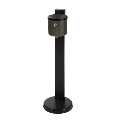 Artikelbild für TKG Rondo senior Standaschenbecher graphit abschließbar, 1 St., Artikelnummer 407357