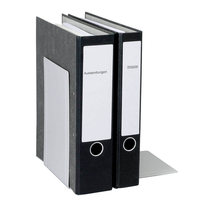 Artikelbild 3 für MAUL Buchstützen grau 16,8 x 24,0 x 24,0 cm, 2 St., Artikelnummer 801126