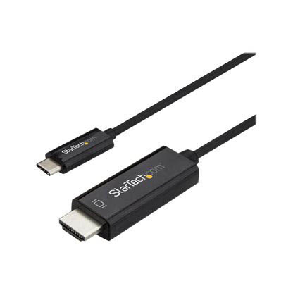 Artikelbild für StarTech.com USB C/HDMI Kabel CDP2HD2MBNL 2,0 m schwarz, 1 St., Artikelnummer 964698