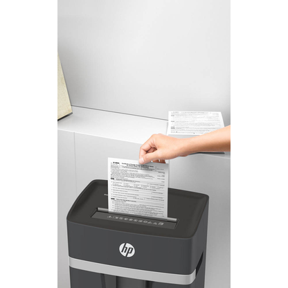 Artikelbild 8 für HP Pro Shredder 15CC Aktenvernichter mit Partikelschnitt P-4, 4 x 35 mm, bis 15 Blatt, schwarz, Artikelnummer 311243