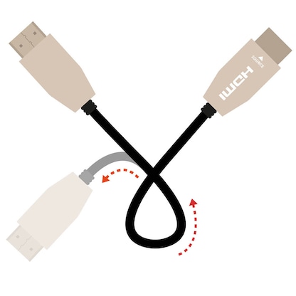 Artikelbild 4 für celexon Ultra High Speed HDMI Kabel Optical Fibre 10,0 m schwarz, 1 St., Artikelnummer 696627