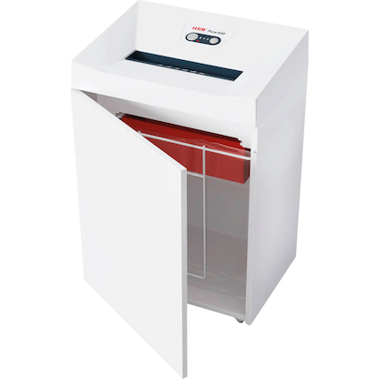 Artikelbild 6 für HSM Pure 530 Aktenvernichter mit Partikelschnitt P-4, 4,5 x 30 mm, bis 16 Blatt, weiß, Artikelnummer 558559
