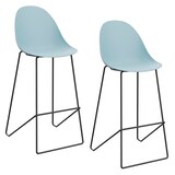 Artikelbild 1 für meet powered by PAPERFLOW Barhocker VOID blau, 2 St., Artikelnummer 300794