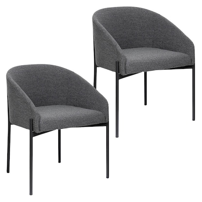 Artikelbild für meet powered by PAPERFLOW Sessel MILO anthrazit schwarz Stoff 57,0 x 50,0 x 71,0 cm, 1 St., Artikelnummer 590439