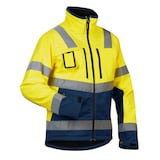 Artikelbild 1 für BLAKLÄDER® unisex Warnjacke 4900 gelb, marine Größe 3XL, Artikelnummer 741020