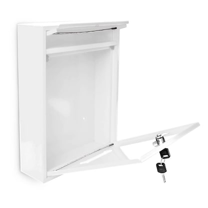 Artikelbild 3 für relaxdays Briefkasten Design 10017415_49 weiß, Artikelnummer 518847