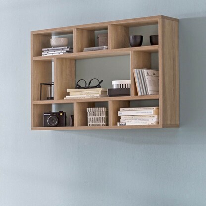 Artikelbild 3 für WOHNLING Wandregal sonoma-eiche 75,0 x 16,0 x 51,0 cm, 1 St., Artikelnummer 540924