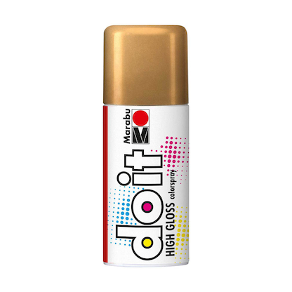 Artikelbild für Marabu Do it High Gloss Acrylspray Sprühfarbe gold, 1 St., Artikelnummer 399806