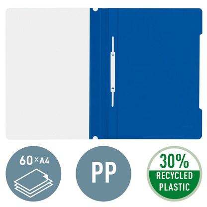 Artikelbild 8 für LEITZ Schnellhefter 4191 Kunststoff blau DIN A4, 25 St., Artikelnummer 257937
