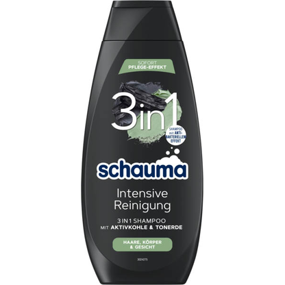 Artikelbild für schauma Intensive Reinigung 3in1 Shampoo 400 ml, Artikelnummer 569388