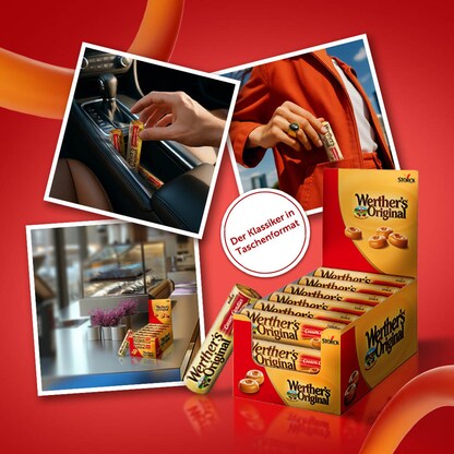 Artikelbild 3 für Werther’s® Original Stick Pack Bonbons 24x 50,0 g, Artikelnummer 663009