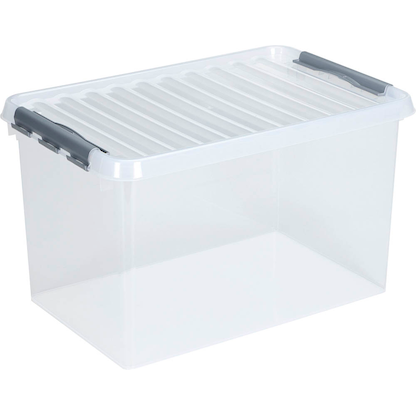 Artikelbild für sunware Q-line Aufbewahrungsbox 72,0 l transparent 60,0 x 40,0 x 42,0 cm, 1 St., Artikelnummer 310716