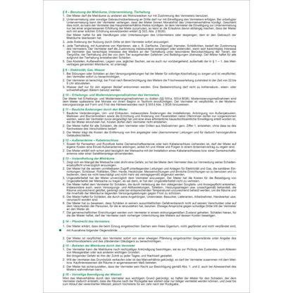 Artikelbild 3 für RNK-Verlag 599 Mietverträge für Wohnungen, 50 St., Artikelnummer 643820