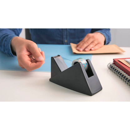 Artikelbild 5 für tesa Tischabroller CLEAR RECYCLED schwarz, Artikelnummer 723924