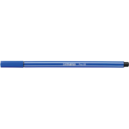 Artikelbild 2 für STABILO Pen 68 Filzstift blau, 1 St., Artikelnummer 897583