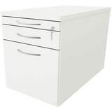 Artikelbild 1 für fm Sidney Rollcontainer weiß 3 Auszüge 43,4 x 80,0 x 54,0 cm, Artikelnummer 137913