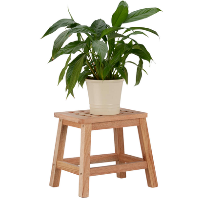 Artikelbild 3 für relaxdays Tritthocker natur, H: 25,5 cm, Artikelnummer 372811