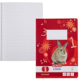 Artikelbild 1 für herlitz Schulheft x.book Lineatur 5 kariert DIN A5 ohne Rand, 16 Blatt, 1 St., Artikelnummer 891851