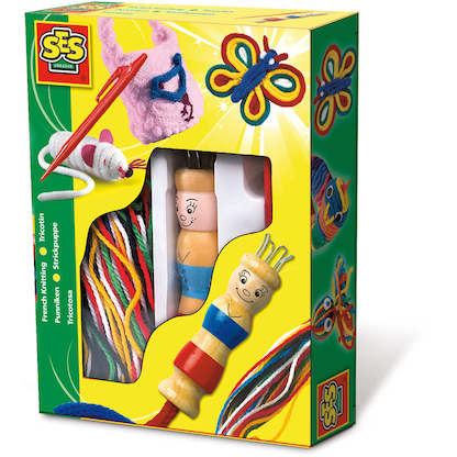 Artikelbild 2 für SES Creative® Bastelset Strickpuppe mit Wolle mehrfarbig, Artikelnummer 110449