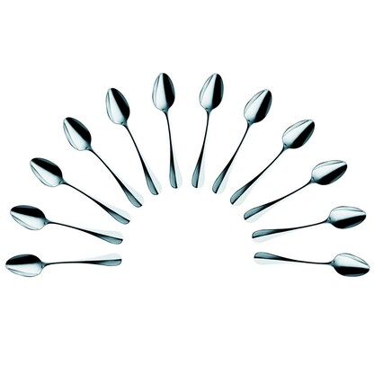 Artikelbild für solex® Dessertlöffel Baguette silber, 12 St., Artikelnummer 984211