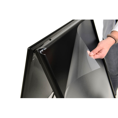 Artikelbild 8 für update displays Kundenstopper schwarz DIN A1 2 Fächer 62,4 x 80,0 x 100,5 cm, 1 St., Artikelnummer 217477