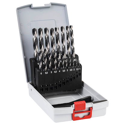 Artikelbild für BOSCH Bohrer-Set PointTeQ HSS, 19-teilig, Artikelnummer 218759