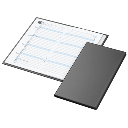 Artikelbild 2 für geiger notes Taschenkalender Monatsplaner Mars Juni 2025 bis Juni 2027 schwarz, 3 St., Artikelnummer 550709