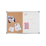 Artikelbild 1 für Bi-Office Whiteboard-Pinnwand MAYA KOMBI 90,0 x 60,0 cm Kork braun, Artikelnummer 611280