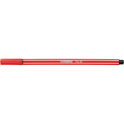 Artikelbild 2 für STABILO Pen 68 Filzstift rot, 1 St., Artikelnummer 897557