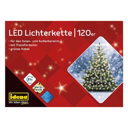 Artikelbild 6 für Idena 120er LED Lichterkette grün 20,0 m, 1 St., Artikelnummer 638284