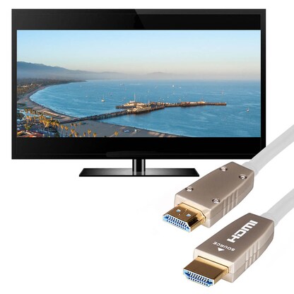 Artikelbild 2 für celexon Ultra High Speed HDMI Kabel Optical Fibre 30,0 m weiß, 1 St., Artikelnummer 697294