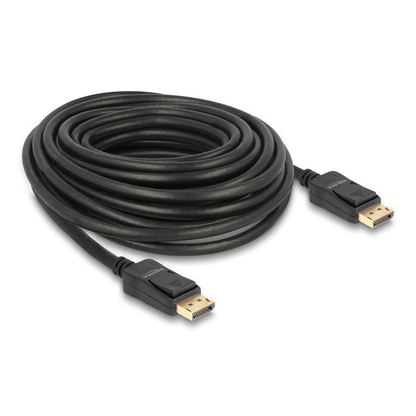 Artikelbild 2 für DeLOCK DisplayPort 1.2 Kabel 4K 60 Hz 10,0 m schwarz, 1 St., Artikelnummer 894917