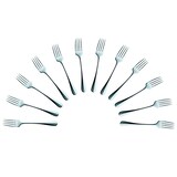 Artikelbild 1 für solex® Dessertgabeln Baguette silber, 12 St., Artikelnummer 984229