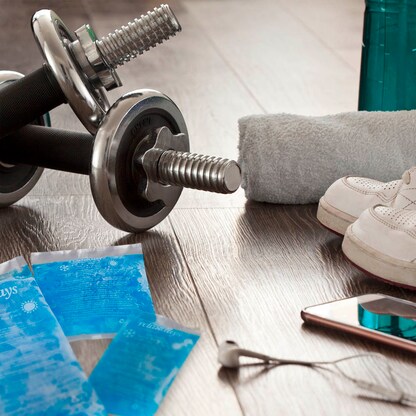 Artikelbild 5 für relaxdays Kühlpad-Set 8er 10026303_0 blau, 1 Set, Artikelnummer 140291