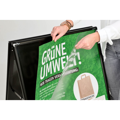 Artikelbild 9 für update displays Kundenstopper schwarz DIN A1 2 Fächer 62,4 x 80,0 x 100,5 cm, 1 St., Artikelnummer 217477