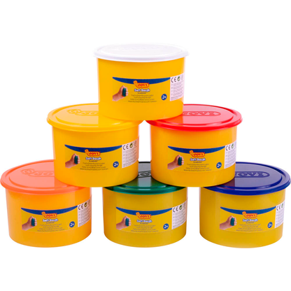 Artikelbild für JOVI Knete Soft Dough mehrfarbig, 6 Farben je 460,0 g, Artikelnummer 492516